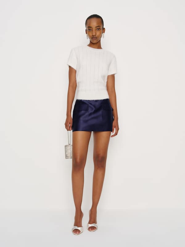 Calloway Low Rise Skort - Navy